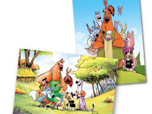 Forest Folk Poster