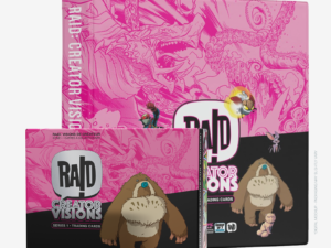 RAID CREATOR VISIONS HOBBY BOX + FREE COLLECTIBLE BINDER!
